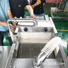 400型土豆片串上漿機 瀑布式淋漿機 304不銹鋼衛生泵 循環過濾