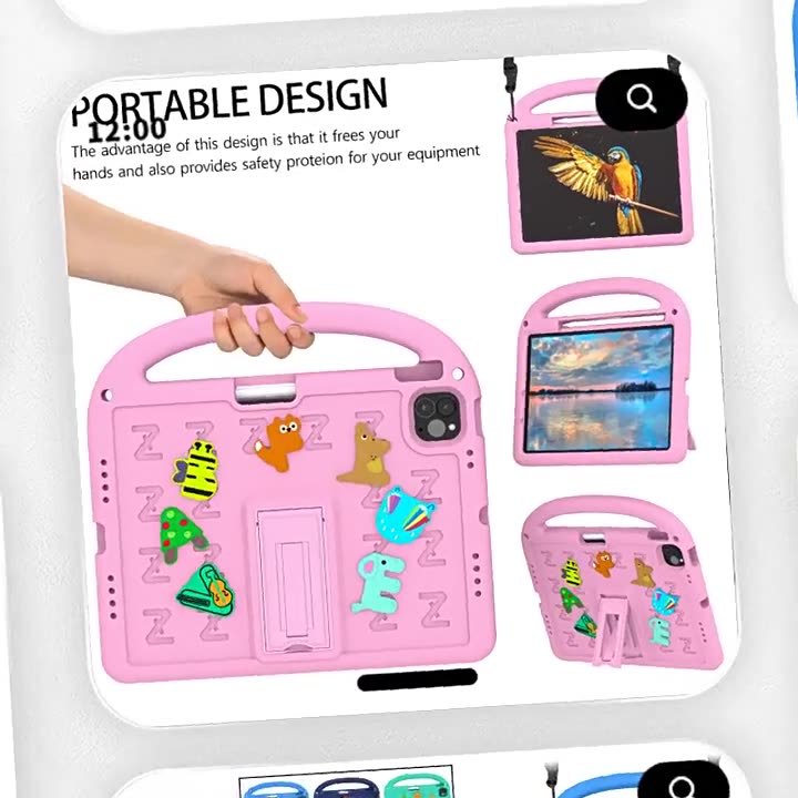 Suitable for Honor 10 Tablet Protective Case Honor9X8Prox9 with Stand Satchel Kidsren's Anti-Fall X8A