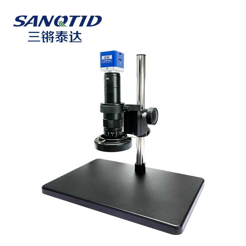 三锵泰达超清4K电子视频显微镜 3D数码拍照测量工业CCD相机显微镜