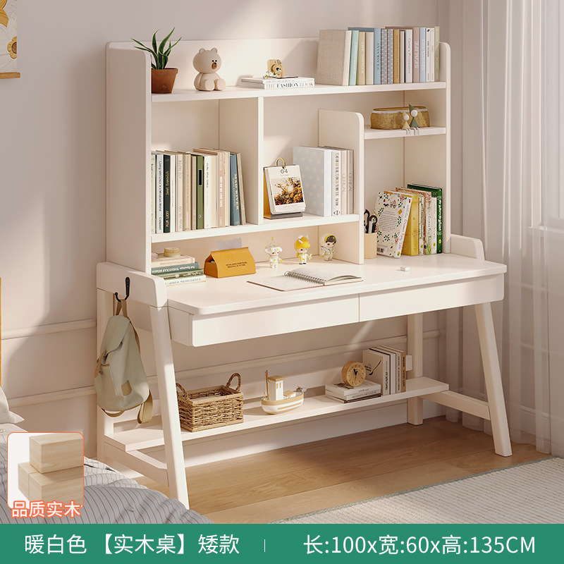 [원목책상] 100×60CM 높이 135