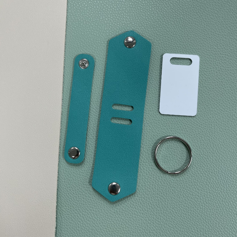 16g Weight Slip-on Clasp Closure Type Keychain Classification 1 Piece Quantity Daily Occasion Pu Leather, Aluminum sheet Material Solid Color Pattern Unisex Gender Simple Style Style Simple Style Solid Color Pu Leather Aluminum Sheet Unisex Slip-on Keychain 13