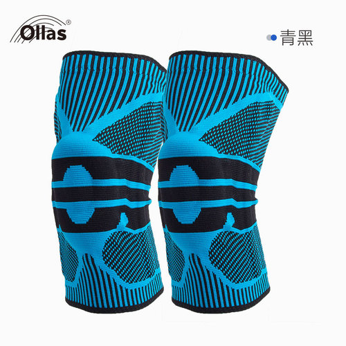 Factory direct supply fitness protection anti-collision knee knee protection anti-slip protective gear silicone basketball football pressurized wholesale