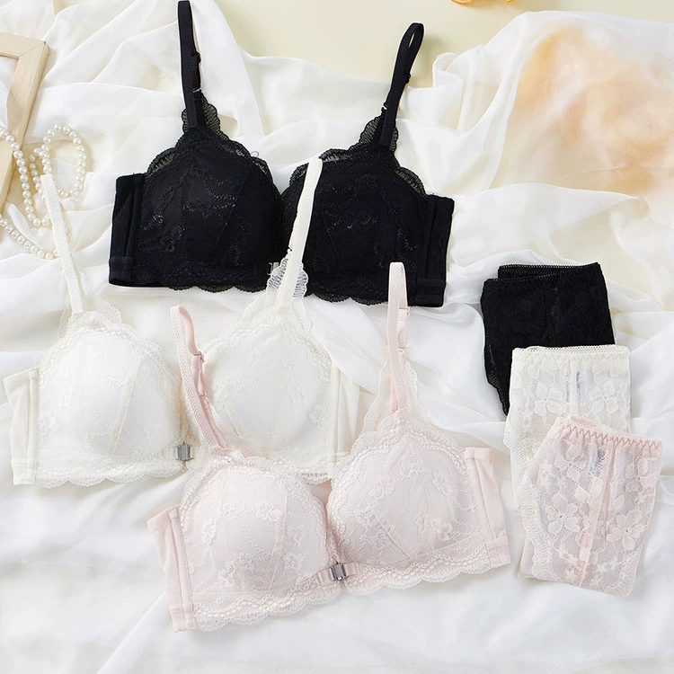 Lace sexy wireless bra, push up bra