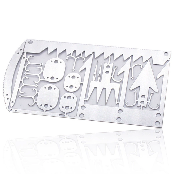 Fish fork hook card