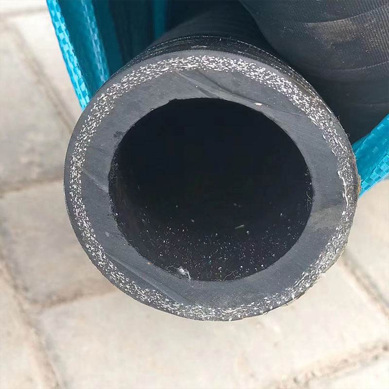 夹布橡胶管耐磨输水胶管帘子线低压橡胶管耐高温夹布黑皮软管厂家