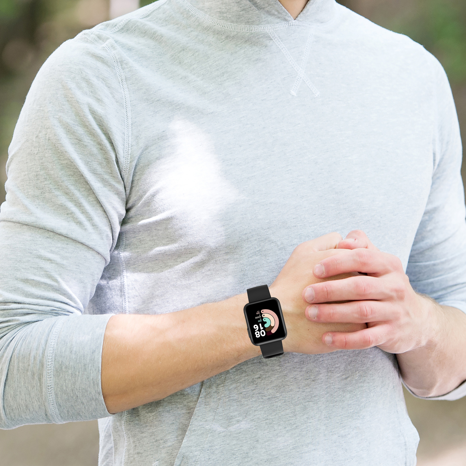 Suitable for Mi Watch Lite silicone watch strap, Redmi watch sports wristband undefined