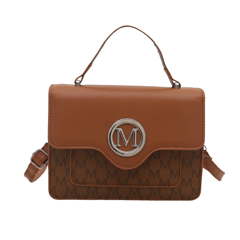 Bolso de moda coreano para mujeres 2024 invierno nuevo estilo retro simple bolso cuadrado de estilo extranjero nicho bolso de hombro