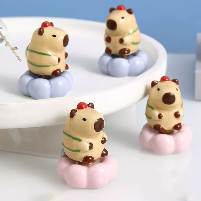 景德镇陶瓷转转摆件瓷器艺术品旋转陶瓷底座小玩意小摆件工艺品