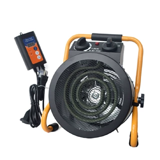 批发跨境美规1.5kw110V便携式电暖器加温取暖自动温控调节暖风机