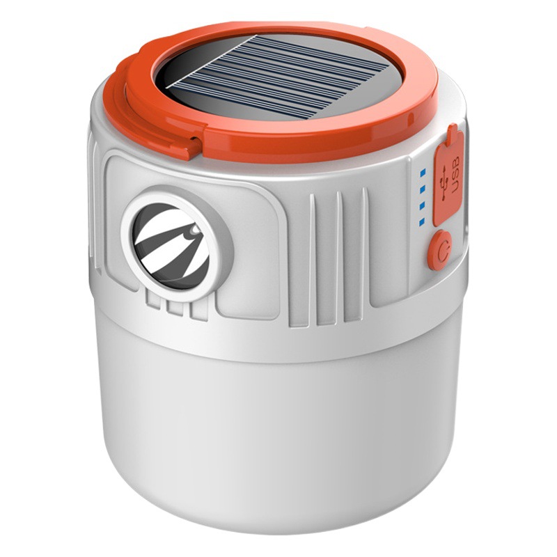 Luz que acampa solar LED luz de emergencia al aire libre móvil USB recargable puesto mercado nocturno control remoto luz que acampa