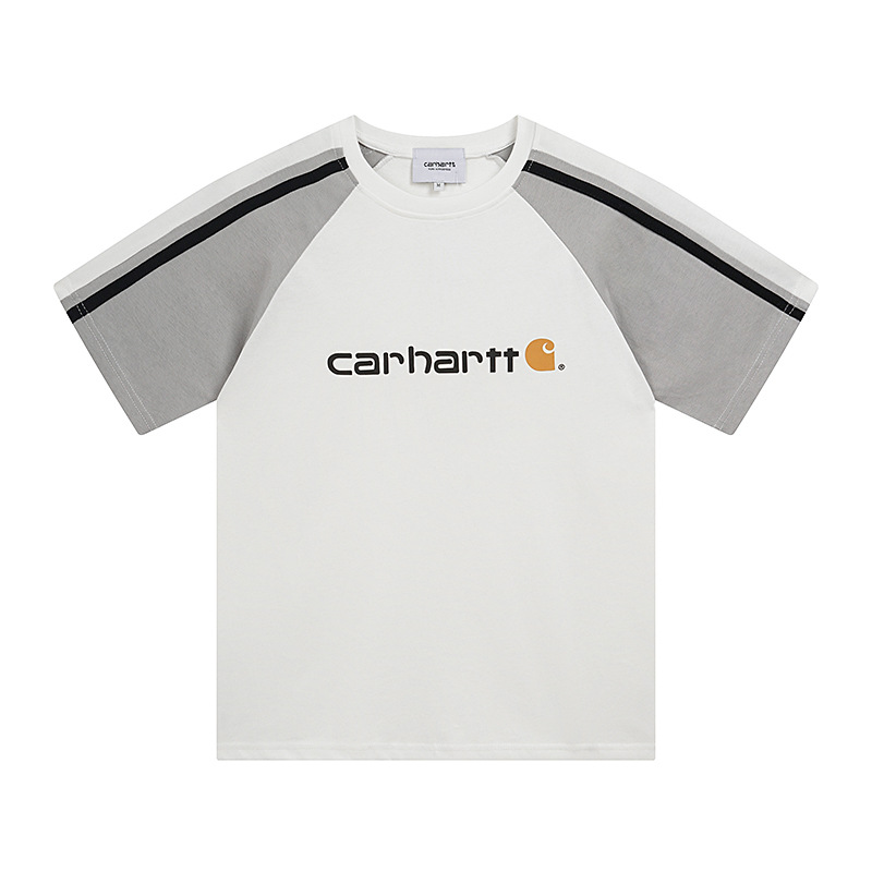 Spliced ​​white [loose version domestic version high quality 240g double yarn washed]