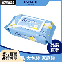 海氏海诺倍适威湿巾一次性消毒清洁湿纸巾75%酒精便携装10片