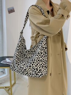 One-shoulder bag, capacious shopping bag, cloth bag, Japanese and Korean, for students