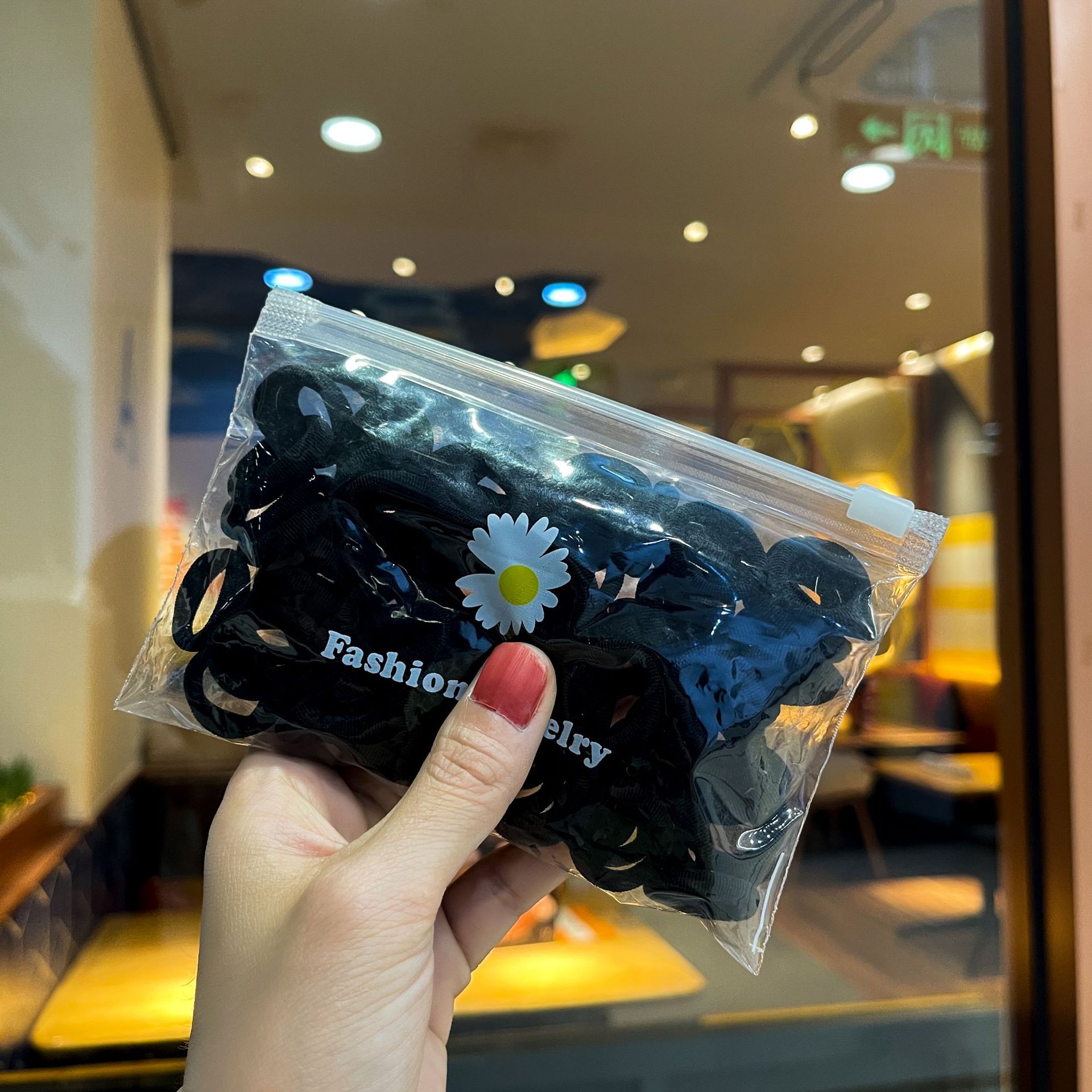Corea del Sur banda de pelo de los niños al por mayor toalla anillo banda de goma niña bebé pelo corbata pelo cuerda Margarita bolsa anillo Accesorios