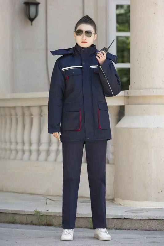 冬季棉服棉衣劳保服加厚防寒棉袄外套耐磨汽修工厂冷库丝绵劳保服|undefined
