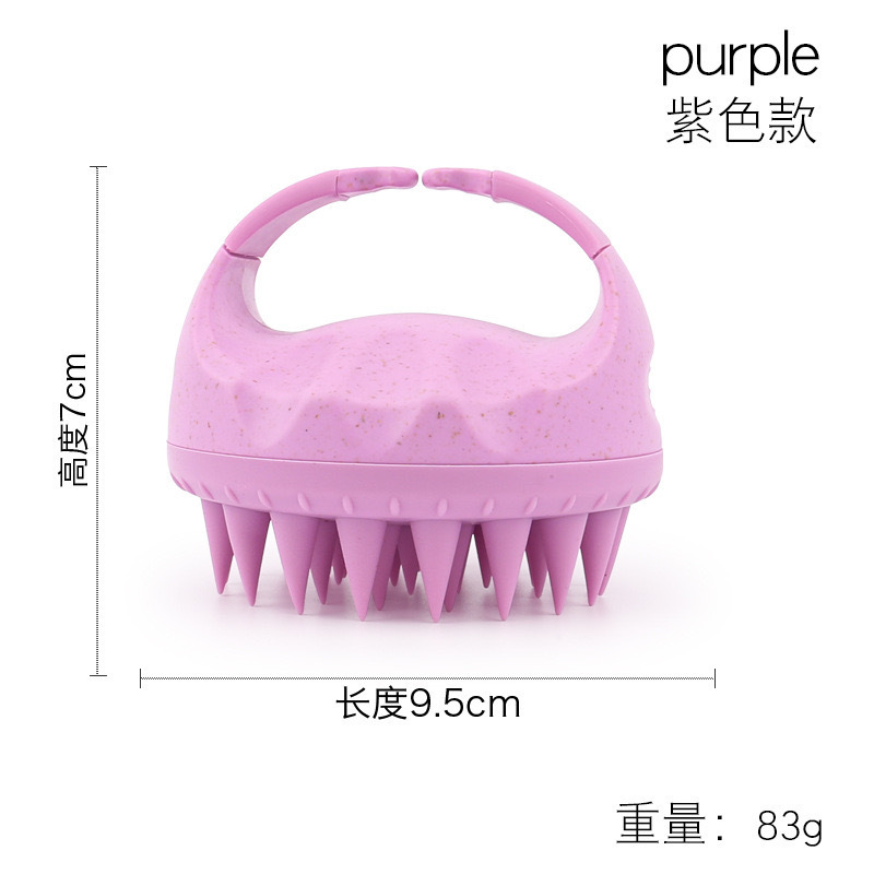 工場の現物の麦わらの洗髪ブラシのつや消し面のマッサージブラシのつや消しの髪の洗浄ブラシの越境電気商の卸売り|undefined
