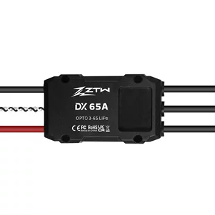Бесколлекторный ESC ZTW DX65A OPTO 3–6S 32-бит для дронов