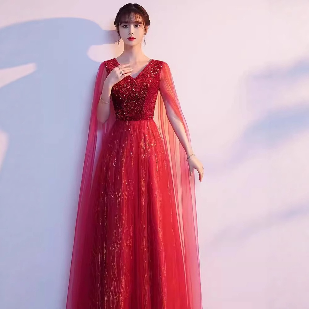 Big Choir Performing Female Long Skirt New Chorus Dress Competition…