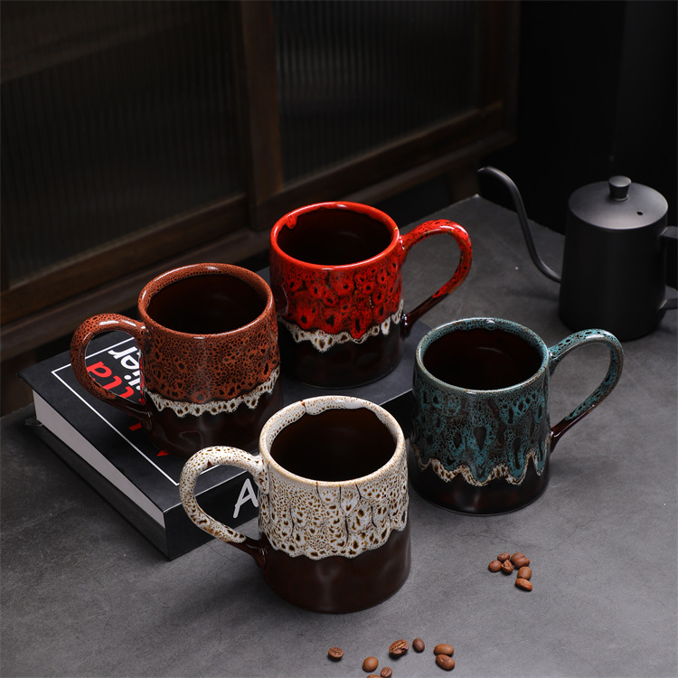 Ceramic Coffee Mug For Afternoon Tea And Couples High Quality Cup_voghion.com