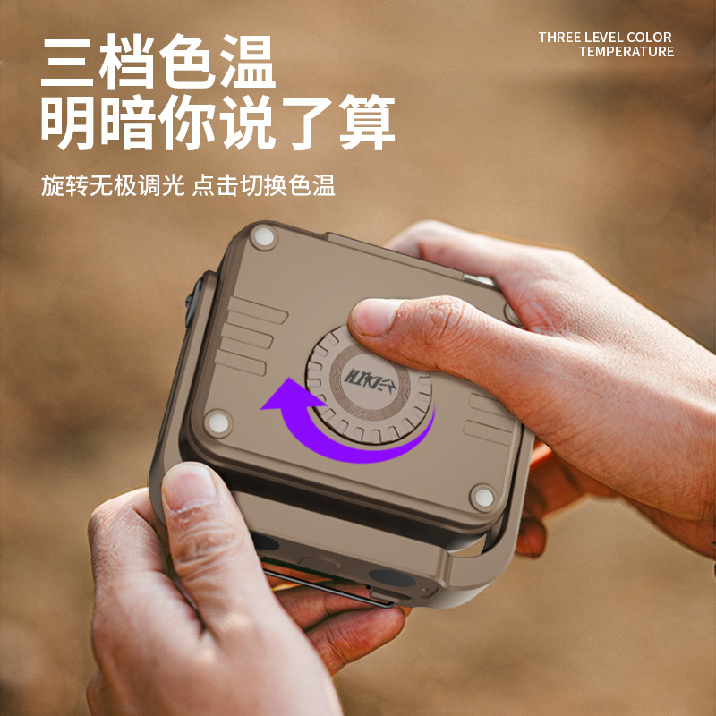 Nuevo camping light camping principal iluminación exterior carga camping light camping light tent light flash móvil de emergencia