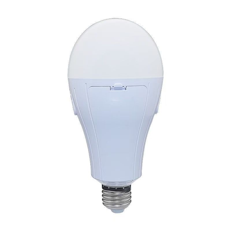 Nueva lámpara de emergencia led e27 burbuja de carga de tornillo burbuja de emergencia doméstica mercado nocturno desmontable burbuja de emergencia de doble batería