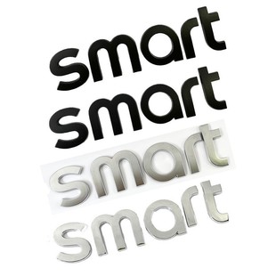 适用于奔驰SMART 机头盖车标志车贴 smart改装前后尾车标ABS-阿里巴巴