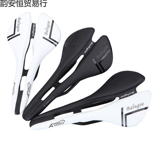 New bicycle seat cushion road bike wide seat cushion comfortable nylon fiber saddle mountain bike universal seat bag universal