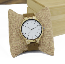 簡約真皮白芷樹脂木質手表石英木手表時尚裝飾木紋手表廠家直銷