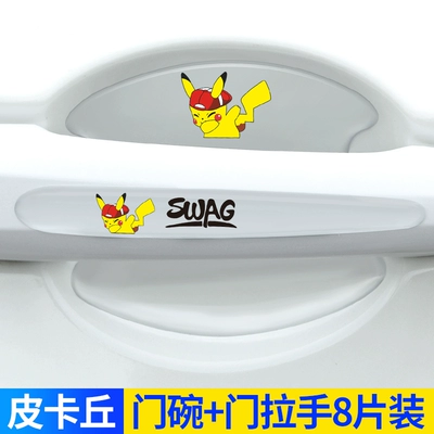 Sticker Q5L Q7 A3 A5 – Portal Wrist - pikachu-8-pieces-thickened