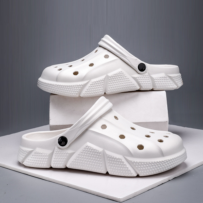 Zapatos para hombres de verano nueva pareja pisar mierda sensación zapatillas EVA para mujeres al aire libre ocio dos zapatos de playa