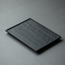 白蜡木茶盘家用实木新中式干泡台简约现代托盘长方形功夫茶具