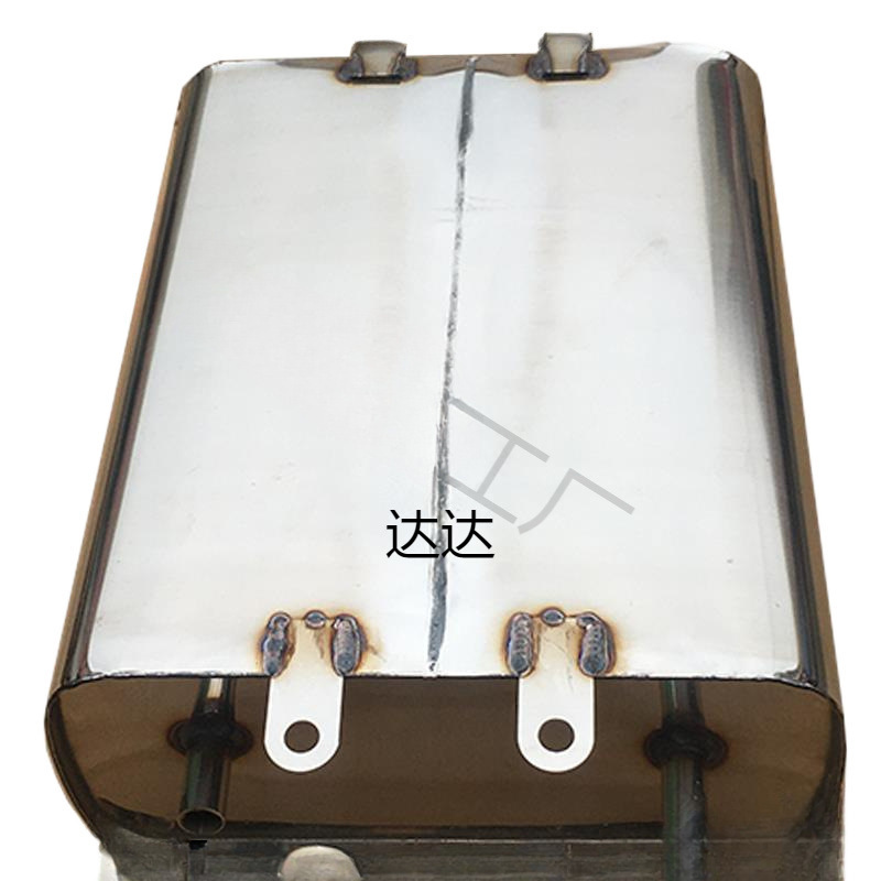 New model motorcycle tricycle with a thickened water tank, stainless steel water bucket, high-temperature resistant circulating water container, and a double-outlet downward-facing water storage bucke