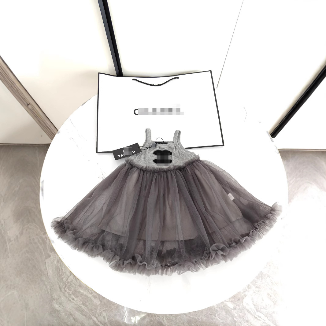 Girls New Summer Girls Princess Dress Flower Gauze Dress Sweet Baby Girl Bow Dress Girl Summer Dress