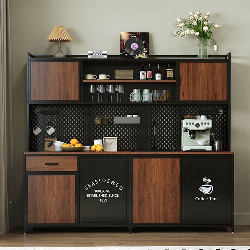 Industrial Style Tea Cabinet with Integrated Washbasin, Sink Cabinet Combination, Wash Basin, Living Room Sideboard, Wall-Mounted Storage Cabinet Industrial Style Tea Cabinet with Integrated Washbasin, Sink Cabinet Combination, Wash Basin, Living Room Sideboard, Wall-Mounted Storage Cabinet