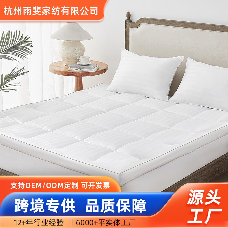 Cross-Border Soy Fiber Mattress Dormitory Quilted Thickeneded Sheet Wish Quilted Mattress Protector Home Bed Pad