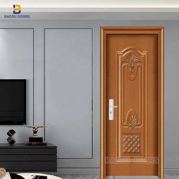 美式钢木门平开复合室内铁门现代简约公寓房间门外贸工厂轻定制