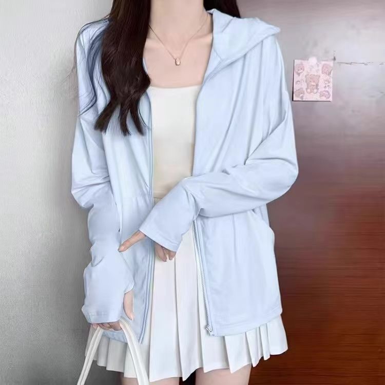 Silk summer sun protection clothing