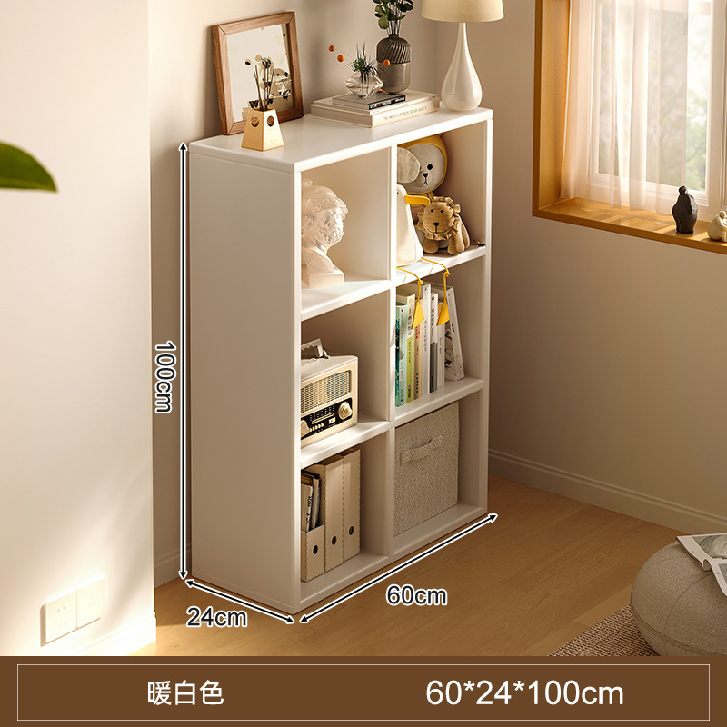 Estante de estantería Gabinete de rejilla de piso a techo Sala de estar Gabinete simple Gabinete de almacenamiento de libros multicapa Librería de lectura