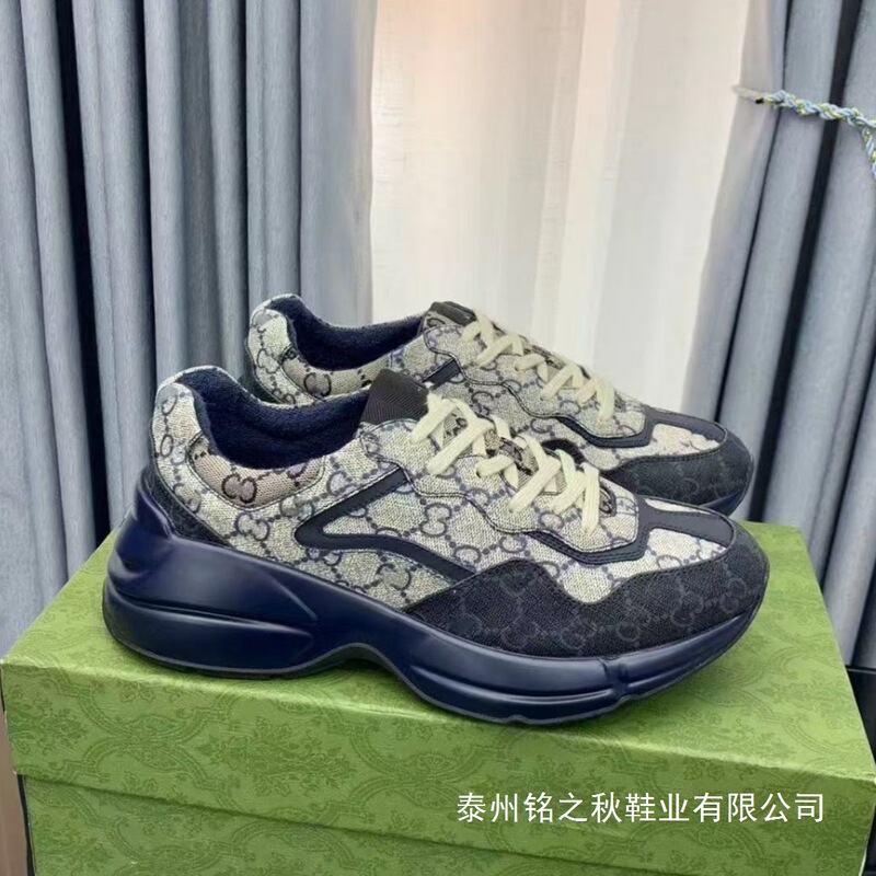 G-Brand Dad Shoes for Women, High Version Dad Shoes for Women, Cross-Border Casual Sports Shoes for Men, Thick-Soled Height-Increasing Letter Shoes