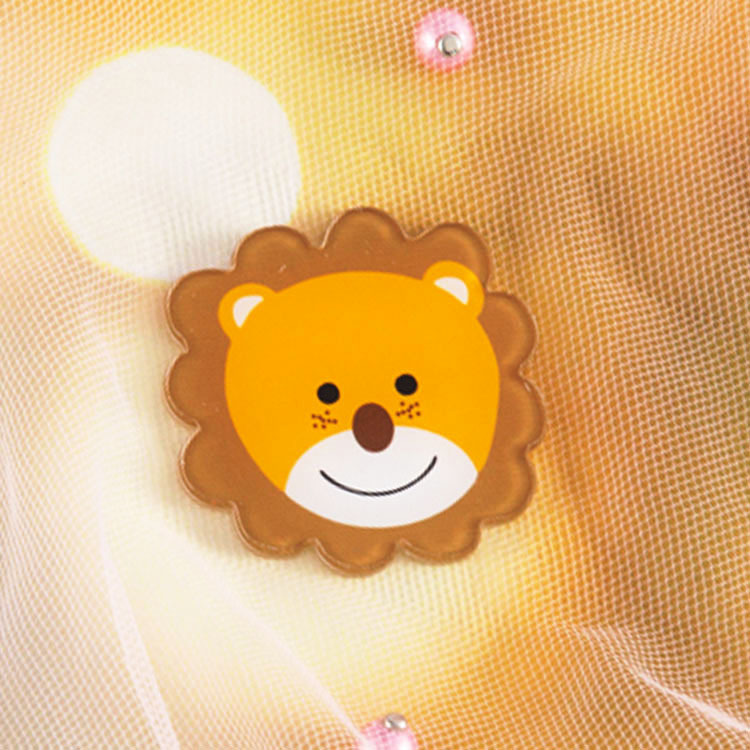 クリエイティブソフト萌えアクリル漫画バッジかわいい小動物ブローチかばんアクセサリーストラップピンパッチカスタム|undefined
