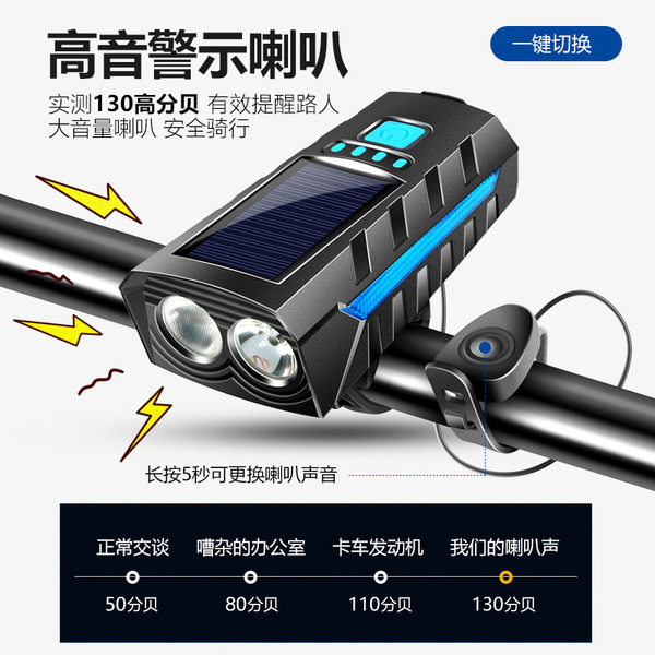 Megaphone solar-powered
