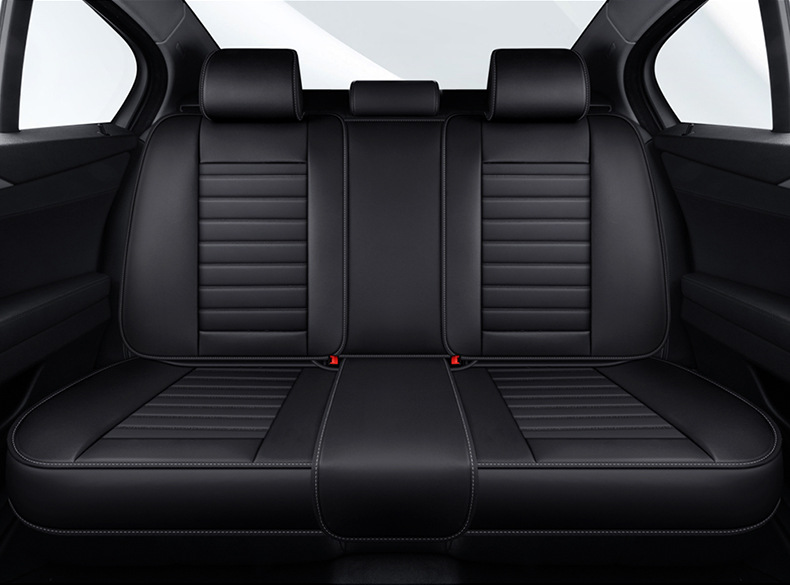 Factory direct foreign trade Korean full surround car cushion full leather perforated breathable four seasons universal seat cover seat cover