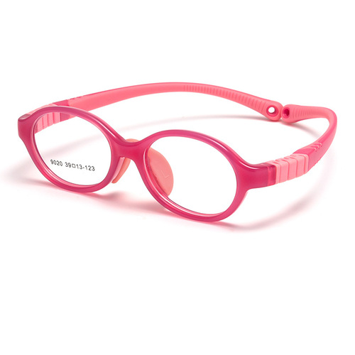 Danyang glasses 9020ET children's glasses frame ultra-light silicone children's glasses frame can be equipped with ultra-small frames for women with myopia