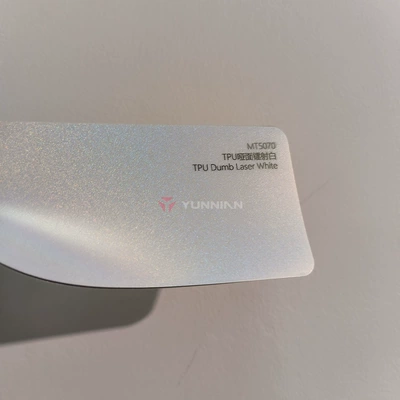 Auto Color Change Film — change film in laser white, black - tpu-matte-laser-white-15215m