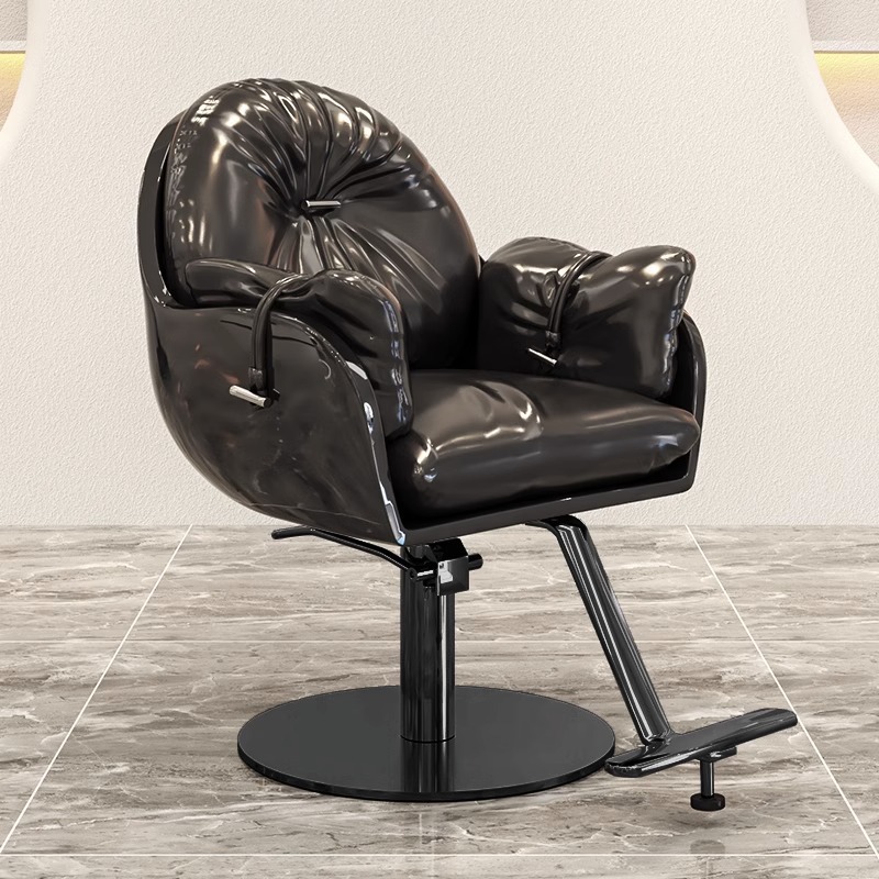 Internet celebridad peluquería Silla de pelo taburete peluquería especial de gama alta Silla de corte de pelo teñido en caliente nueva silla de cuidado del cabello simple