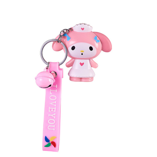 Melody figure chain lighter Sanrio figure gas lighter creative INS internet celebrity lighter