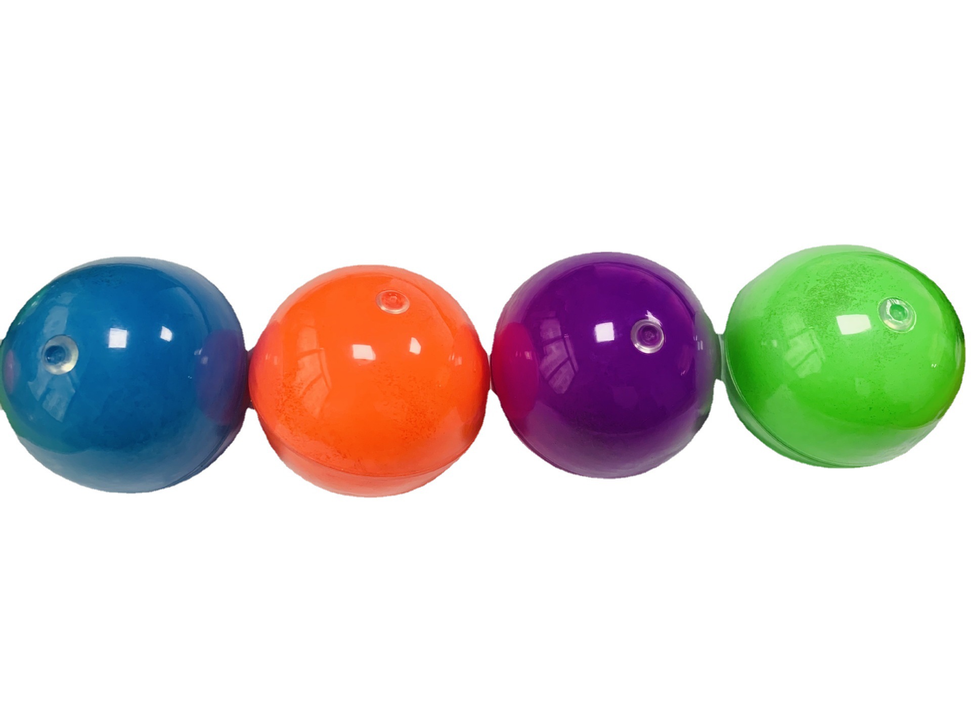 6.5CM彩虹色弹力水球TPU弹力球 儿童玩具 厂家直销超市地摊热卖