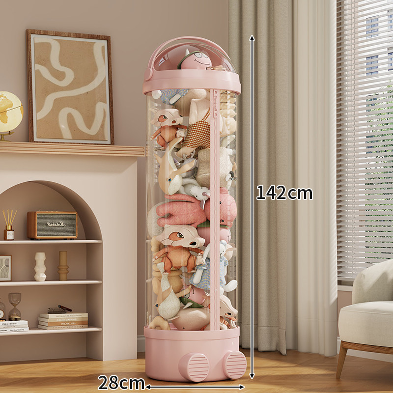 Cubo de Almacenamiento para Peluches de Gran Capacidad para el Hogar