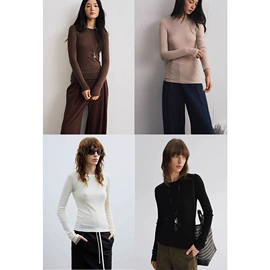 女式针织衫;女式衬衫;半身裙