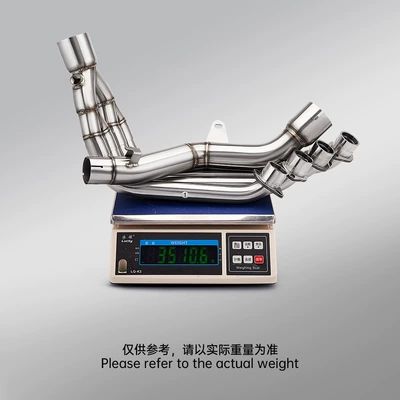 motorcycle Sai 680 modification, Motorcycle exhaust pipe